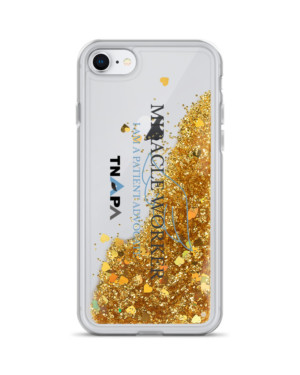 MIRACLE WORKER Liquid Glitter Phone Case